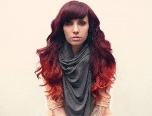 burgundy-hair-with-red-ombre