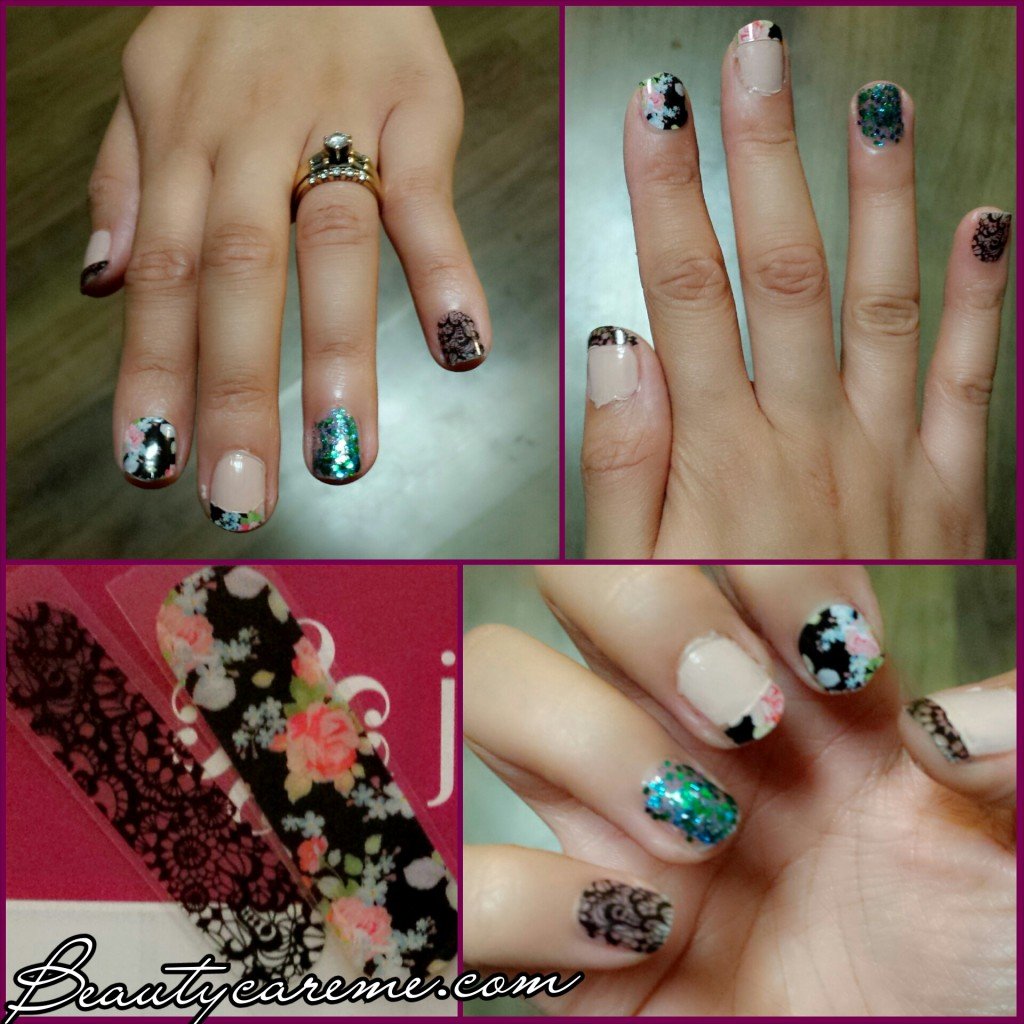 Jamberry nails review and application demo