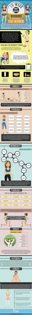 10 week at home workout for women